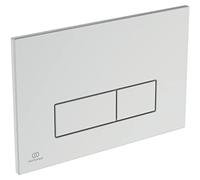 Ideal Standard Plaque WC Oleas R0119AA 234×8,5×154 mm pneumatique chromé