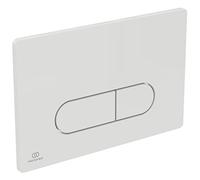 Ideal Standard Plaque de WC Oleas R0115AC 234×8,5×154 mm Mécanique Blanc