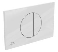 Ideal Standard Plaque d'actionnement Oleas M4 WC R0503AC 230x7,5x150, mécanique, blanc
