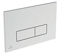 Ideal Standard Plaque WC Oleas R0119AA 234×8,5×154 mm pneumatique chromé