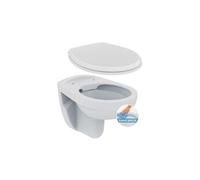 / ideal standard pack wc suspendu sans bride + abattant eurovit (porcherrimless)