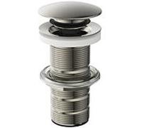 Ideal Standard push-open E1483GN pour Waschtische sans trop-plein, en acier inoxydable