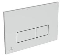 Ideal Standard Plaque de déclenchement WC OLEAS R0122JG 234x8,5x154 mm mécanique chromé mat