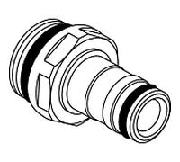 Ideal Standard raccordement Ideal Standard , complet, set de douche A860867NU et bec