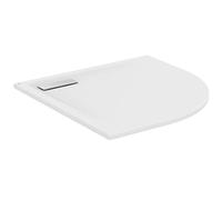 Ideal Standard Receveur de Douche Ultra Flat New Receveur d'angle 90 x 90 cm Ultra-plat Hauteur 2,5 cm Acrylique Blanc Mat T4492V1