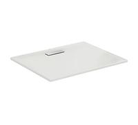 Ideal Standard Receveur de Douche Ultra Flat New, Rectangle 100 x 80 cm, Ultra-plat 2,5cm d’épaisseur seulement, Acrylique, Blanc Brillant, 27 formats disponibles, T446801