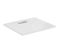 Ideal Standard Receveur de Douche Ultra Flat New, Rectangle 80 x 90 cm, Ultra-plat 2,5cm d’épaisseur seulement, Acrylique, Blanc Brillant, 27 formats disponibles, T448101