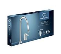 Ideal Standard Robinet de cuisine Gusto 2 trous BD422AA chromé , avec bec haut