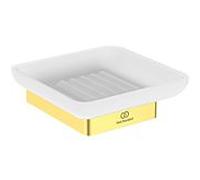 Ideal Standard savon Conca T4508A2 carré, or brossé