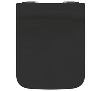 Ideal Standard Siège WC Blend Cube, Sandwich, Softclose, 360x460x50 mm, T5211V2, Couleur: Noir brillant