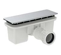 Ideal Standard – Bonde et cache Ultra Flat New T4493AA rectangulaire sortie orientable chrome