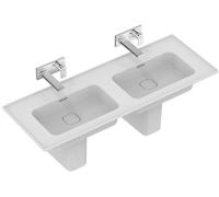 Ideal Standard Strada II lavabo 124x46 cm rectangulaire classique-de meuble-double blanc brillant T363601