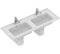 Ideal Standard Strada II lavabo 124x46 cm rectangulaire classique-de meuble-double blanc brillant T300501