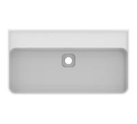 Ideal Standard Strada II Lave-mains T3651, sans trou de robinet, face infÃ©rieure rectifiÃ©e, 800 mm, Coloris: Blanc - T365101