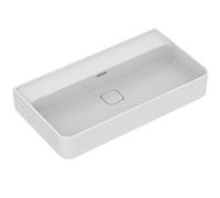 Ideal Standard Strada II - Lavabo pour meuble 800x430mm sans trous de robinetterie avec trop-plein blanc avec IdealPlus