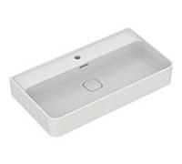 Ideal Standard Strada II Lave-mains T3645, 1 trou pour robinet, face inférieure rectifiée, 800 mm, Coloris: Blanc - T364501