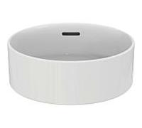 Strada II poser Ideal Standard Strada II T292901 blanc , ronde, 38cm, avec trop-plein, sans trou de robinetterie