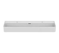 Ideal Standard Strada II T3595MA blanc Ideal Plus, 120x43cm, 2 trous de robinetterie
