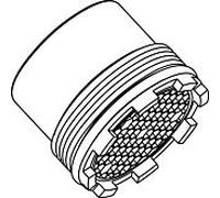 Ideal Standard Strahlregler CACHE HONEYC., B960497NU TT V-M16 5X