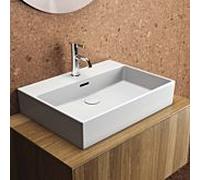 Ideal Standard supplémentaire T3727MA avec trou pour robinet, avec trop-plein, 600 x 450 x 150 mm, blanc Ideal Plus