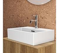 Ideal Standard supplémentaire T3732MA 45x35x15cm, avec trop-plein, trou pour robinet 2000 , blanc Ideal Plus