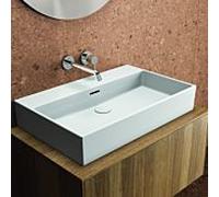 Ideal Standard Extra lavabo T3896MA sans trou pour robinetterie, avec trop-plein, poli, 700 x 450 x 150 mm, blanc Ideal Plus