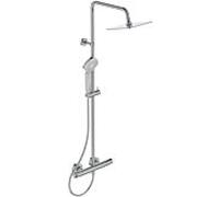 Ideal Standard Système de douche Idealrain A7240AA Ceratherm T100 thermostatique apparent chromé
