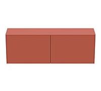 Ideal Standard T4331Y3 sans découpe, 2 tiroirs, 160 x 37 x 55 cm, laqué mat Sunset