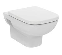 Ideal Standard T541801 Ideal Standard i.life A Kit WC sans rebord RimLS+ + abattant Softclose (abaissement automatique) Blanc