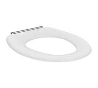 Ideal Standard t627801 Siège Contour 21 K 7121 avec couvercle, charnière en acier inoxydable Blanc, k712101