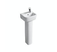 Ideal Standard Tempo 1 tap Hole Right Handed Full Pedestal Basin 350mm