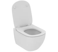 Ideal Standard Tesi cuvette wc avec abattant à descente lente suspendue sans bride blanc brillant T354601