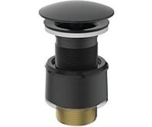 Ideal Standard tige vanne J3291XG capot laiton chromé, Silk noir, non verrouillable