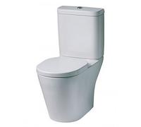 Ideal Standard Abattant WC Tonic – forme arrondie, duroplast, frein de chute – Blanc (370x475x55 mm)