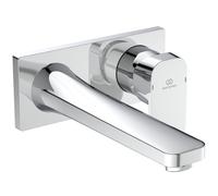 Ideal Standard Tonic II Mélangeur lavabo mural encastré, saillie 225mm, chrome, A6335AA