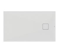 Ideal Standard Ultra Flat evo receveur de douche rectangulaire, écoulement sur le côté court, blanc soie, T5440FO, Exécution: 1200x700mm