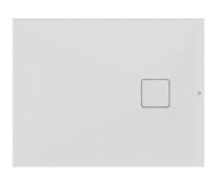 Ideal Standard Ultra Flat evo receveur de douche rectangulaire, écoulement sur le côté court, blanc soie, T5446FO, Exécution: 900x700mm