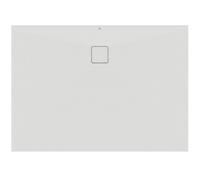 Ideal Standard Ultra Flat evo receveur de douche rectangulaire, écoulement sur le côté long, blanc soie, T5532FO, Exécution: 1400x1000mm
