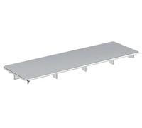 Ideal Standard - Ultra Flat New, Couvercle rectangulaire de rechange pour bonde de finition, chromé