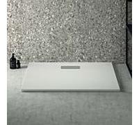 Ideal Standard Receveur de Douche Ultra Flat New Rectangulaire 100 x 70 cm Ultra-plat Hauteur 2,5 cm Acrylique Blanc Brillant T447501