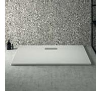 Ideal Standard Receveur de Douche Ultra Flat New Carré 120 x 70 cm Ultra-plat Hauteur 2,5 cm Acrylique Blanc Brillant T447601