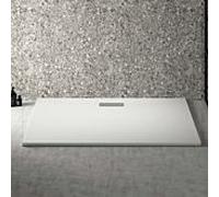 Ideal Standard Ultra Flat Nouveau receveur de douche rectangulaire T448401 garniture de vidange avec couvercle, 140 x 90 x 25 cm, blanc (Alpin)