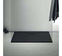 Ideal Standard Ultra Flat Nouveau receveur de douche rectangulaire T4476V3 120 x 70 cm, noir mat