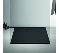 Ideal Standard Receveur de Douche Ultra Flat New Noir Mat Carré 90 x 90 cm Ultra-plat Hauteur 2,5 cm Acrylique T4467V3