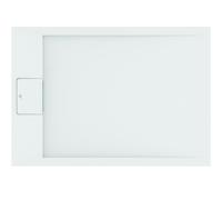 Ideal Standard Ultra Flat S i.life Receveur de douche rectangulaire, 1000x700x30mm, T5240FR, Couleur: Carrare blanc