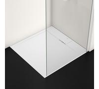 Ideal Standard Ultra Flat S i.life receveur de douche carrÃ©, 900x900x30mm, T5227, Coloris: Carrare blanc - T5227FR