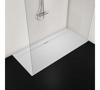 Ideal Standard Ultra Flat S i.life receveur de douche rectangulaire T5243FR 200 x 90 x 3,2 cm, blanc carrare