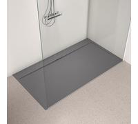 Ideal Standard Ultra Flat S i.life - Brausewanne 1800x1000x30mm quarzgrau