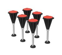Ideal Standard Pieds de baignoire K936467 ultra plats Lot de 6