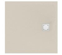 Ideal Standard Ultra Flat S - Receveur de douche 1000x1000mm grès avec Gelcoat avec antidérapant